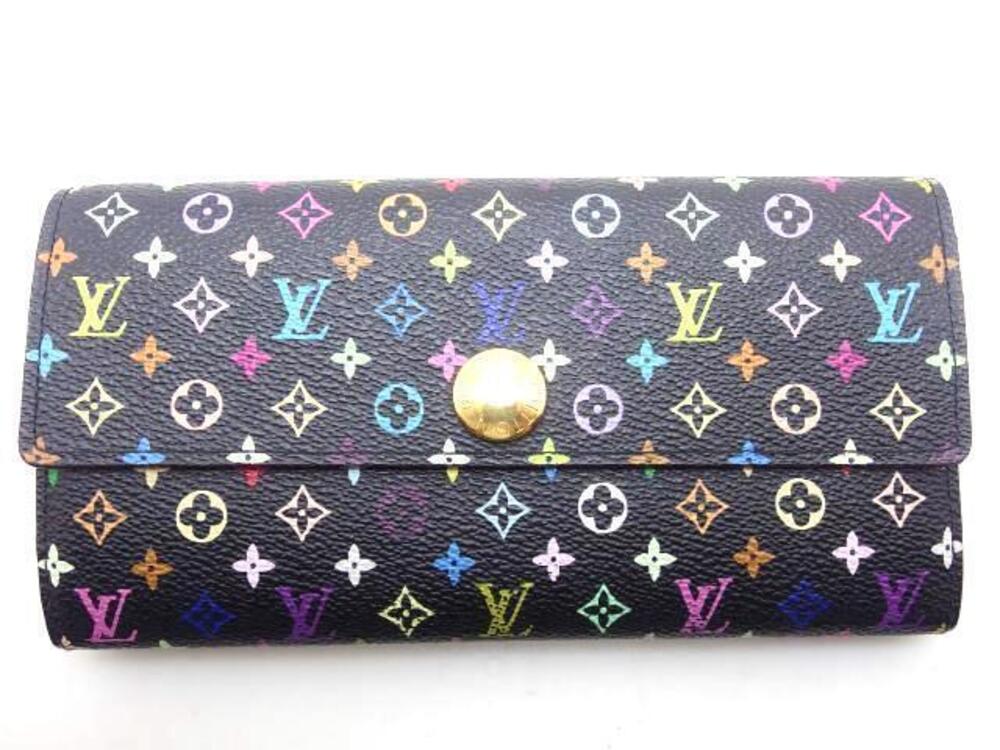 LOUIS VUITTON Wallet Accessories Portefeuille Sarah Multicolor